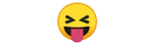 😝 Стикер «Смайлики» для Telegram