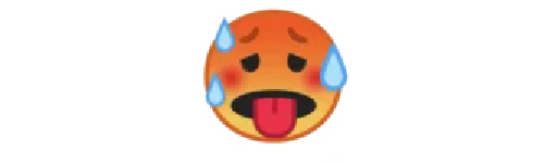 🥵 Стикер «Смайлики» для Telegram