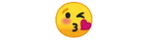 😘 Стикер «Смайлики» для Telegram