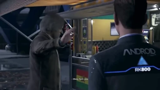 ⛔️ Стикер «Detroit Become Human» для Telegram