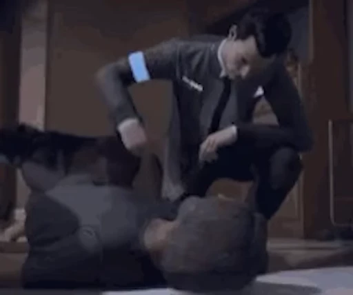 😠 Стикер «Detroit Become Human» для Telegram
