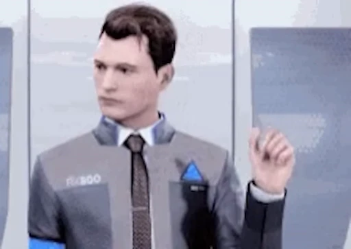 🤔 Стикер «Detroit Become Human» для Telegram