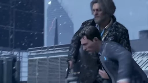 👮‍♀️ Стикер «Detroit Become Human» для Telegram