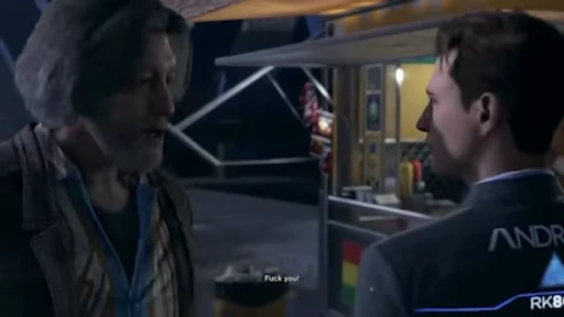 🤬 Стикер «Detroit Become Human» для Telegram