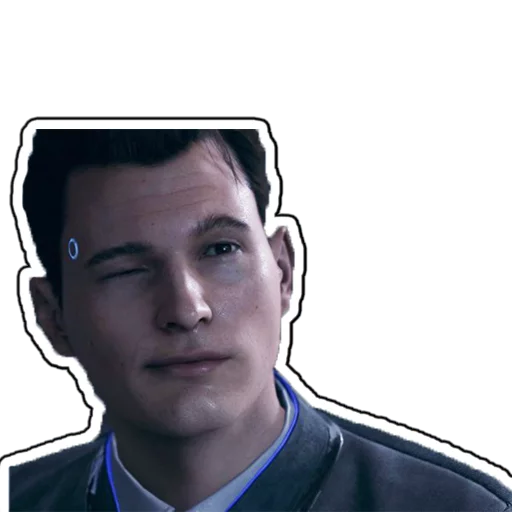 😉 Стикер «Detroit become human» для Telegram