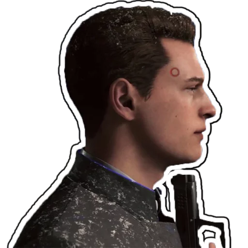 😐 Стикер «Detroit become human» для Telegram