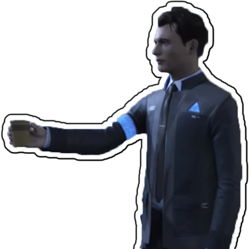 😥 Стикер «Detroit become human» для Telegram