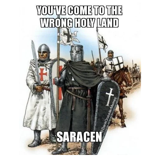 🤬 Стикер «DEUS VULT» для Telegram
