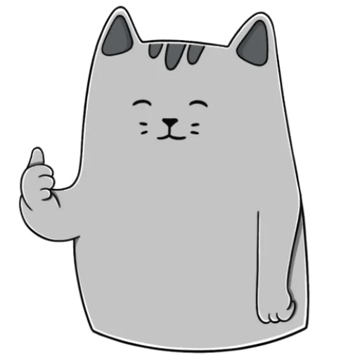 👍 Стикер «Dev.cat» для Telegram