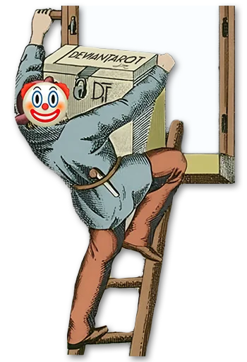 🤡 Стикер «Таро Пак» для Telegram