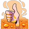 👍 Эмодзи «Чертовка Лу» для Telegram