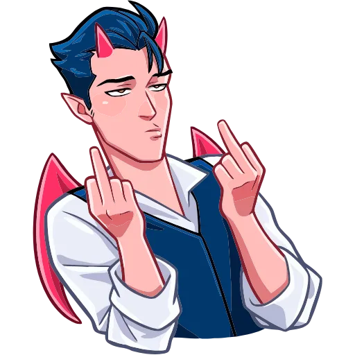 🖕 Эмодзи «Демон» для Telegram