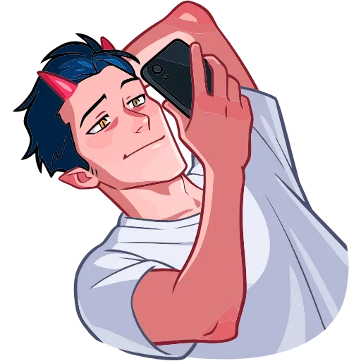 📱 Эмодзи «Демон и Ангелица» для Telegram