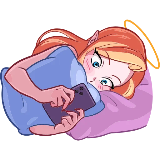 📱 Эмодзи «Демон и Ангелица» для Telegram