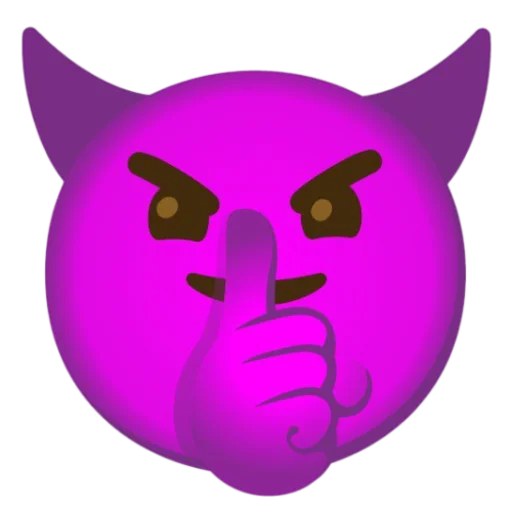 😈 Стикер «devil» для Telegram