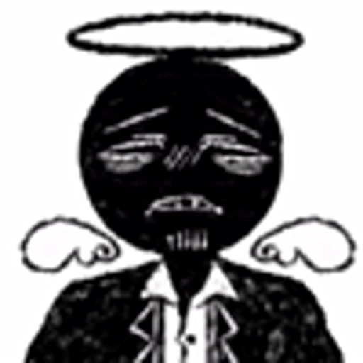 😇 Эмодзи «Devil Black» для Telegram