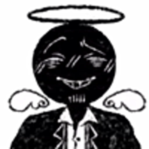 😇 Эмодзи «Devil Black» для Telegram