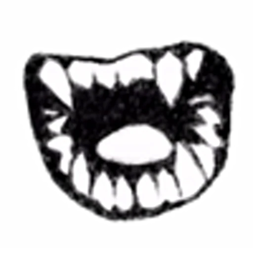 🦷 Эмодзи «Devil Black» для Telegram