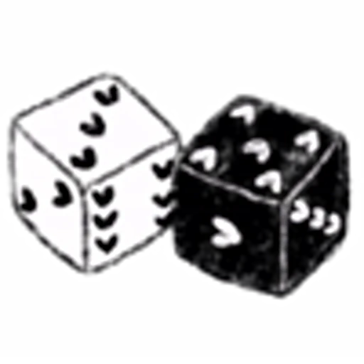 🎲 Эмодзи «Devil Black» для Telegram