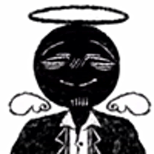 😇 Эмодзи «Devil Black» для Telegram