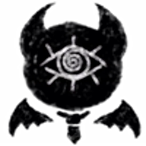 👁 Эмодзи «Devil Black» для Telegram