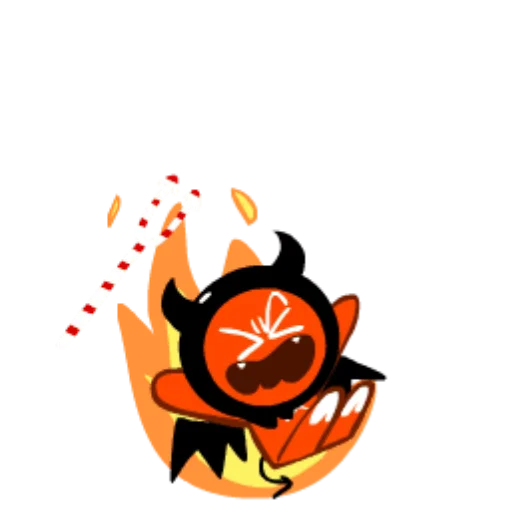 😈 Стикер «Devil Cookie!» для Telegram