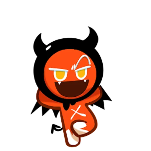 😈 Стикер «Devil Cookie!» для Telegram