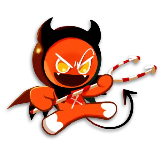 😈 Стикер «Devil Cookie!» для Telegram