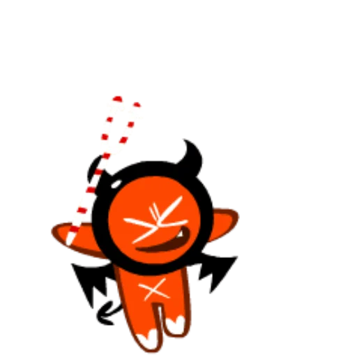 😈 Стикер «Devil Cookie!» для Telegram