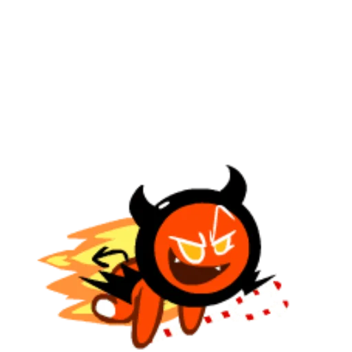 😈 Стикер «Devil Cookie!» для Telegram