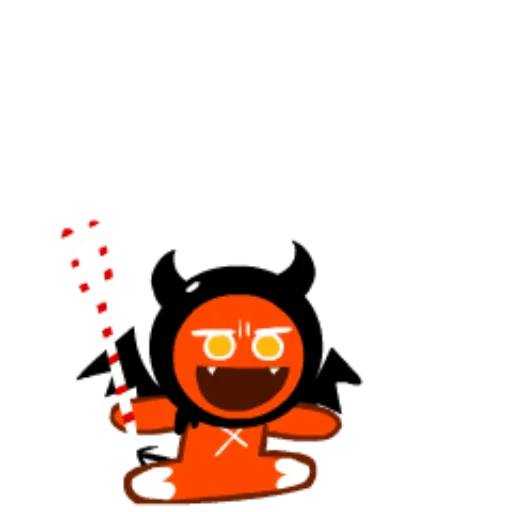 😈 Стикер «Devil Cookie!» для Telegram