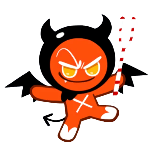 😈 Стикер «Devil Cookie!» для Telegram