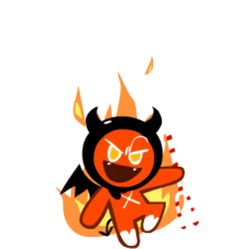 😈 Стикер «Devil Cookie!» для Telegram