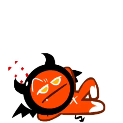 😈 Стикер «Devil Cookie!» для Telegram