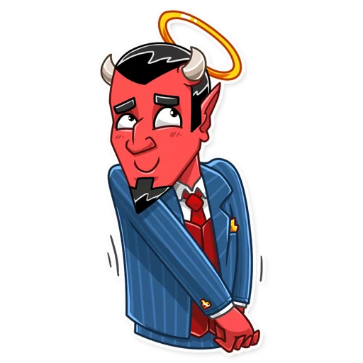 😇 Стикер «Devil In You» для Telegram