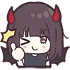 Стикер 14 Devilish Menhera