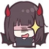Стикер 8 Devilish Menhera
