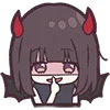Стикер 12 Devilish Menhera