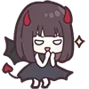 Стикер 20 Devilish Menhera