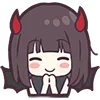 Стикер 4 Devilish Menhera