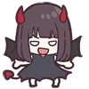 Стикер 18 Devilish Menhera