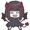 Стикер 22 Devilish Menhera