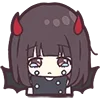 Стикер 5 Devilish Menhera