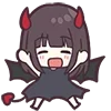 Стикер 17 Devilish Menhera