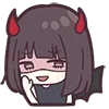 Стикер 11 Devilish Menhera