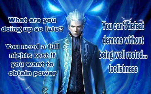 🛏 Стикер «Devil May MOTIVATED» для Telegram