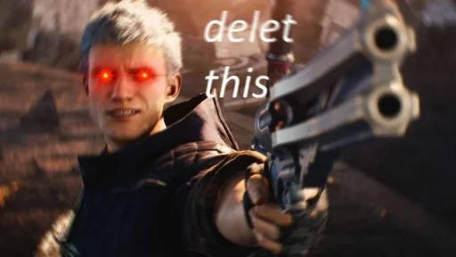 😡 Стикер «Devil May MOTIVATED» для Telegram