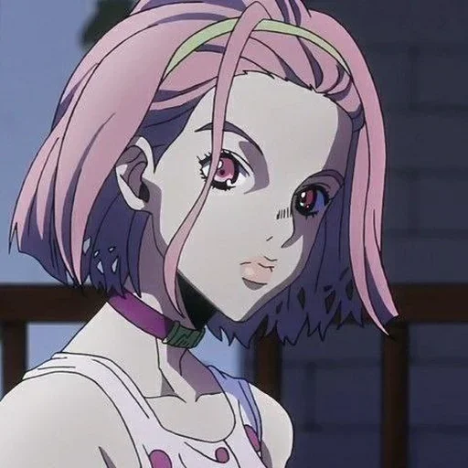 😔 Стикер «Девочка JoJo» для Telegram