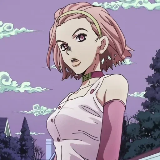 ☺ Стикер «Девочка JoJo» для Telegram