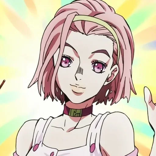 ❤ Стикер «Девочка JoJo» для Telegram